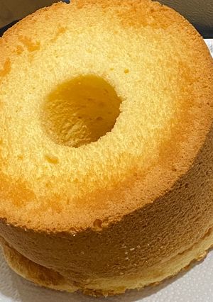 手で外せるシフォンケーキ-レシピのメイン写真