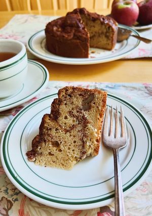 シナモンシュガーとサワークリームのケーキ-レシピのメイン写真