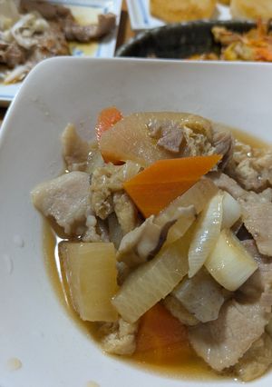 懐かしい～*給食風 五目煮-レシピのメイン写真