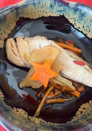 (ぶり)魚の煮付けとあんかけ(Buri)-レシピのメイン写真