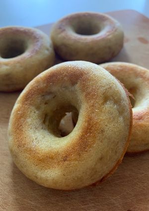 バナナの焼きドーナツ-レシピのメイン写真