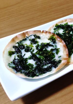 ジャバンのりのミニピザ-レシピのメイン写真