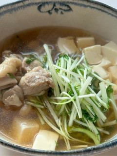 鶏肉と水菜のお鍋-レシピのメイン写真