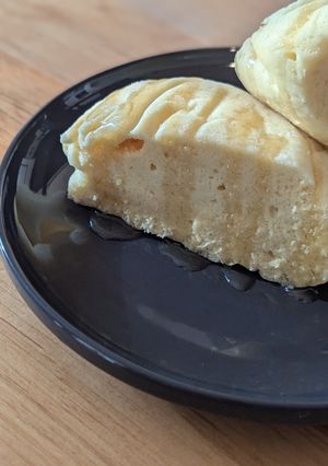 レンジで2分米粉蒸しパン-レシピのメイン写真