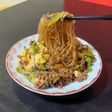 ラクしてしみしみ、煮汁を吸った麻婆春雨