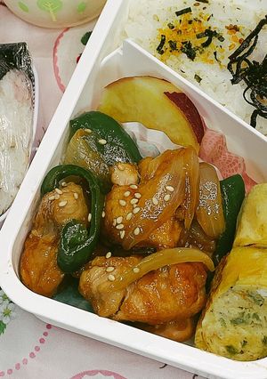 鶏ももとピーマンの照り炒め-レシピのメイン写真