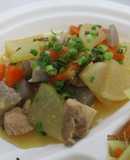 【坂下町メロンの会】鶏大根の煮込み