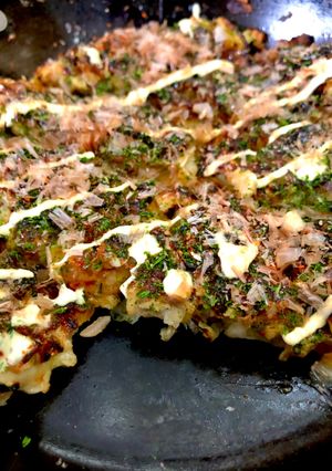 もっと手軽に海鮮お好み焼き市販ＭＩＸ使用-レシピのメイン写真