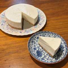 รูปของ さっぱり美味しい！ヨーグルトムースケーキ