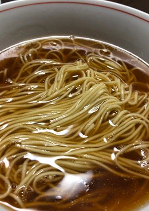 アジ出汁素ラーメン-レシピのメイン写真