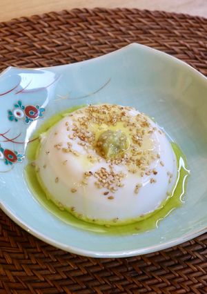 私の好物♡包丁いらず塩わさびで食べる冷奴-レシピのメイン写真