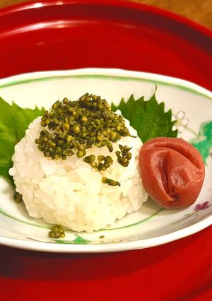 【紫蘇の実の塩漬け】-レシピのメイン写真