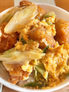 唐揚げとじ丼-レシピのメイン写真