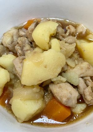 【糖尿病】焼肉のタレで肉じゃが-レシピのメイン写真