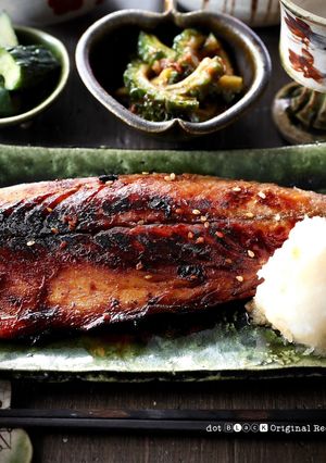 フライパンで焼く⭐︎塩サバのみりん漬け-レシピのメイン写真