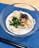 おいしく減塩！ミルクぶっかけうどん