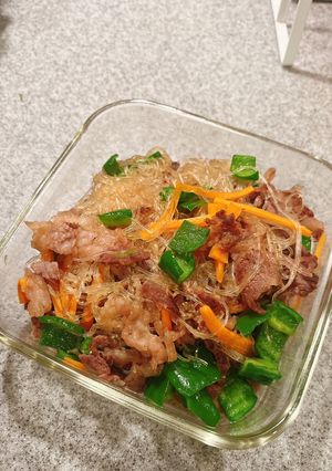 春雨と豚肉の味噌炒め-レシピのメイン写真