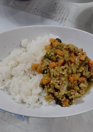 野菜たくさんのキーマカレー-レシピのメイン写真