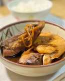 ご飯がすすむ！ブリのあらの煮付け