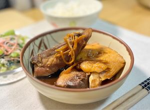 ご飯がすすむ！ブリのあらの煮付け-レシピのメイン写真