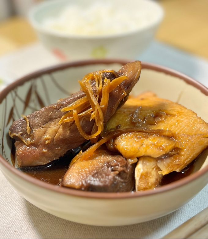 ご飯がすすむ！ブリのあらの煮付け-レシピのメイン写真