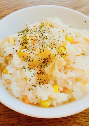 ホタテコーンバターピラフ-レシピのメイン写真