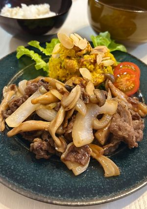牛肉と玉ねぎのバルサミコ炒め-レシピのメイン写真