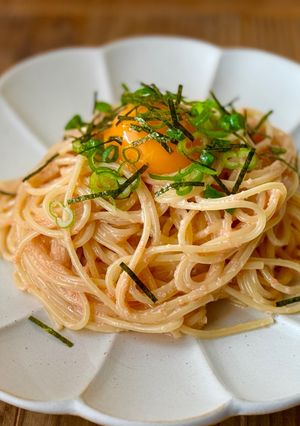 m濃厚明太マヨパスタ-レシピのメイン写真
