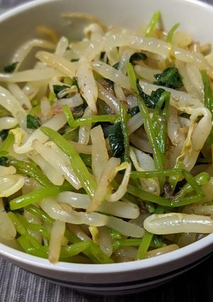 もやしと三つ葉のポン酢醤油和え-レシピのメイン写真