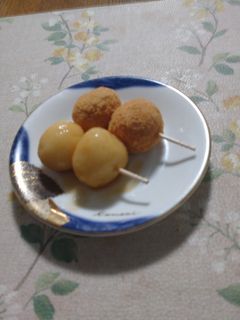 豆腐白玉みたらし団子ときな粉団子🕒️-レシピのメイン写真