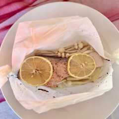 รูปของ サーモンの紙包み焼き