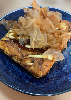 卵とキャベツのお好み焼き-レシピのメイン写真