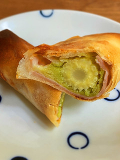 ヤングコーンの春巻の皮包みオーブン焼き-レシピのメイン写真