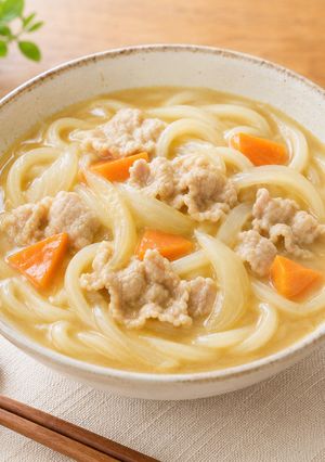 保育園給食で大人気！カレーうどん-レシピのメイン写真