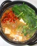 牡蠣豆腐チゲ鍋♪牡蠣鍋キムチ簡単レシピ