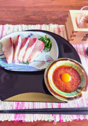 いつものお刺身が変わる！甘酒醤油ダレ-レシピのメイン写真