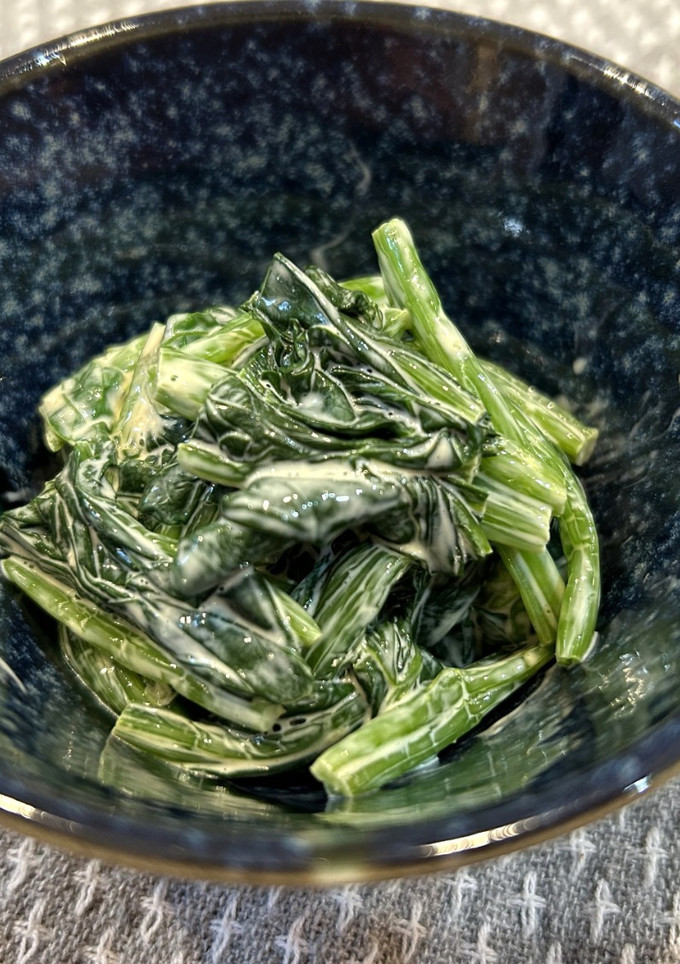 ほうれん草のわさびマヨ和え-レシピのメイン写真