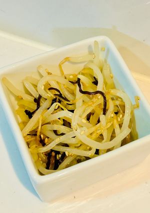 もやしの塩昆布和え♪-レシピのメイン写真