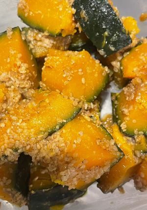 楽ちん★カボチャの胡麻味噌煮-レシピのメイン写真