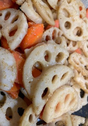 【幼児食・取り分け可能】きんぴらレンコン-レシピのメイン写真