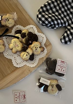 クリームチーズ絞り出しクッキー-レシピのメイン写真