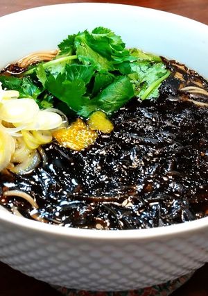 ひじき蕎麦 ＝温かい蕎麦は水洗い不要＝-レシピのメイン写真