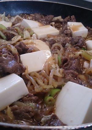 簡単時短!肉豆腐-レシピのメイン写真