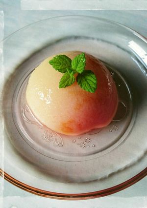 桃のコンポート-レシピのメイン写真