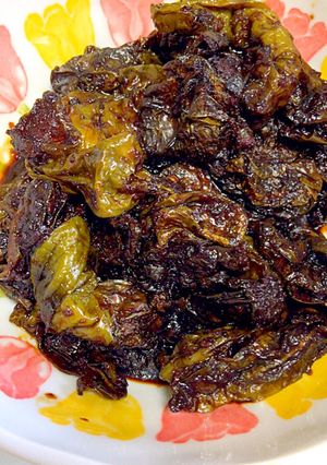 超簡単な万願寺の佃煮(中国の煮込み漬物)-レシピのメイン写真