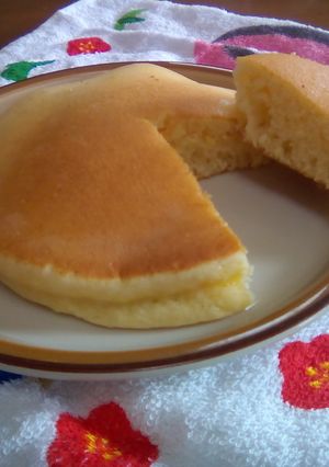簡単！誰でも極厚ふわふわパンケーキ♥-レシピのメイン写真