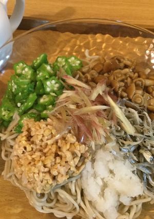 ねばねば冷やしそば-レシピのメイン写真