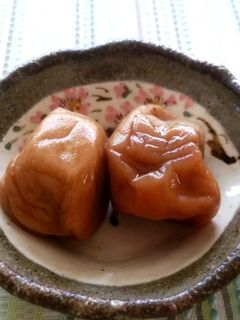 ジプロックで作る梅干し-レシピのメイン写真