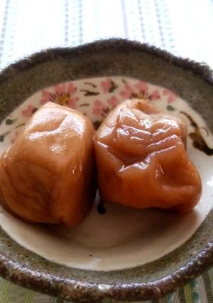 ジプロックで作る梅干し-レシピのメイン写真