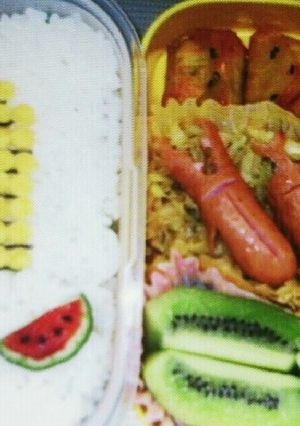 夏だ!秋田 竿燈まつり弁当-レシピのメイン写真